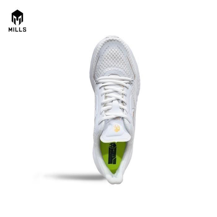 Lansungkirim- Mills Sepatu Treximo Omega White/Gold 9100103