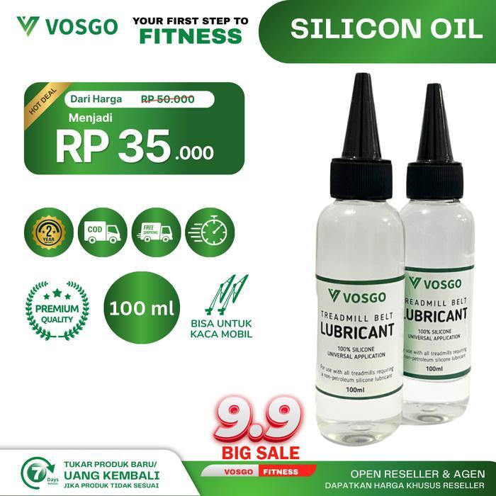 ypjc- Pelumas Treadmill Silicone Oil Minyak Treadmill Vosgo