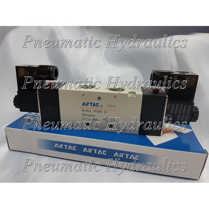 SOLENOID VALVE AIRTAC 4V420-15 AIRTAC SOLENOID VALVE 1/2"