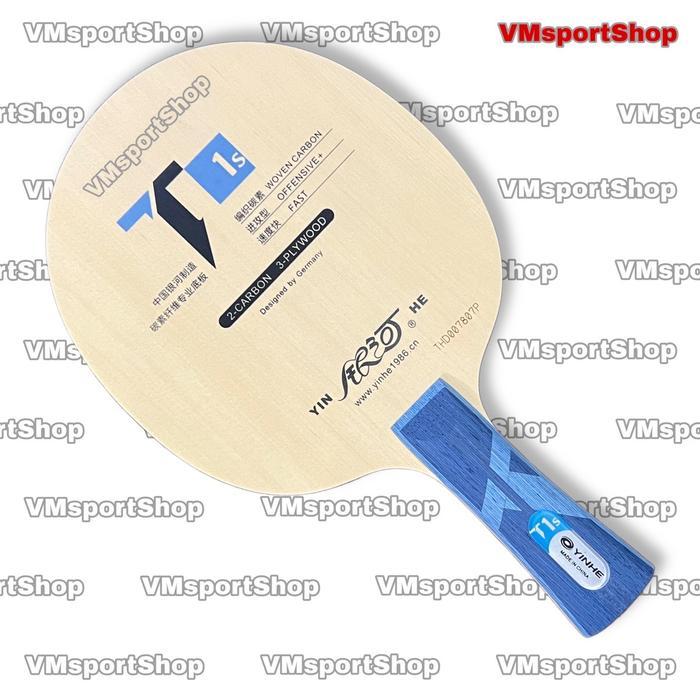 YINHE T1S - KAYU BLADE BET PINGPONG T-1S T 1 S