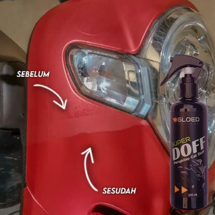 Pengkilat Motor Doff Wax Poles Body Doff Motor Mobil By Gloed Air Baret Car Kendaraan