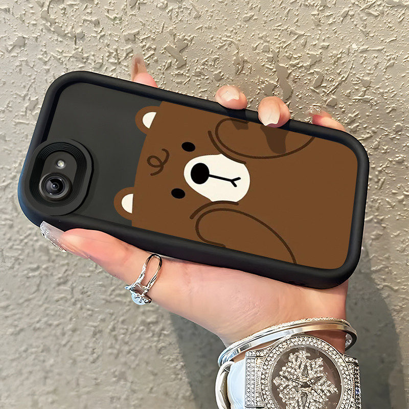 Casing Hp Untuk VIVO Y81 VIVO Y81i VIVO Y81s VIVO Y83 Case Cemberut Boneka beruang Softcase Kesing P