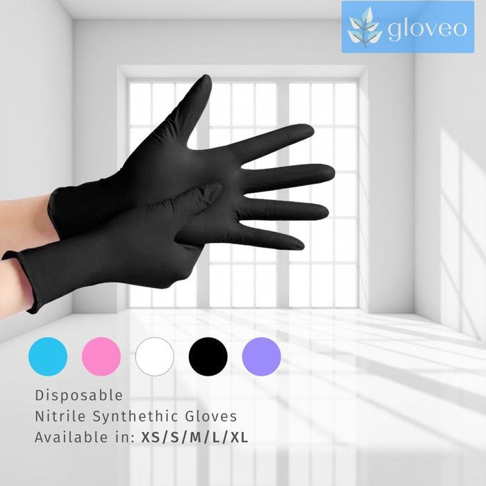 Sedia gloveo nitril synthetic glove nitril sarung tangan nitril handscoon