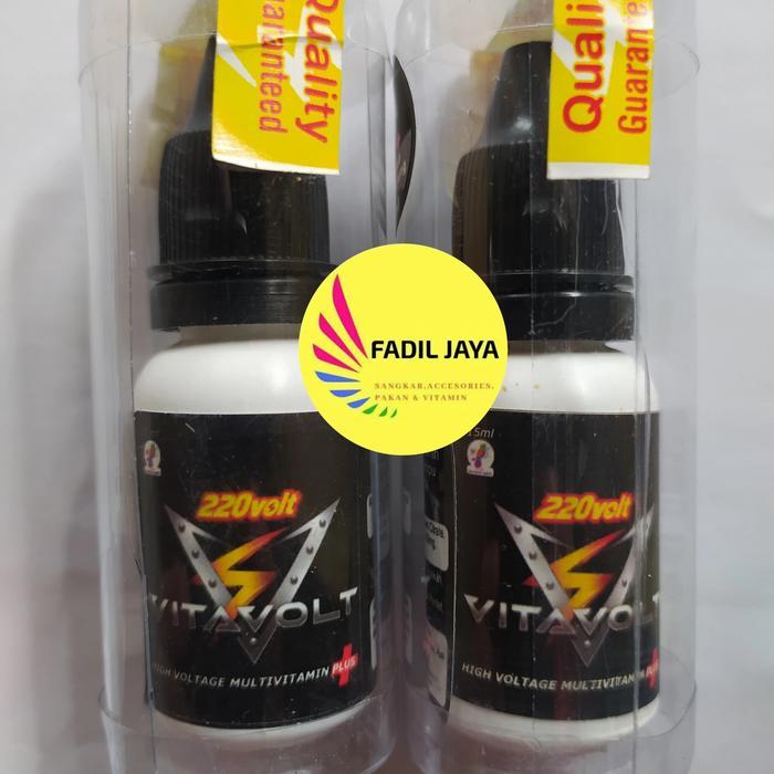 ORIGINAL Vitavolt 220 Volt 15ml Vitamin Burung Meningkatkan Stamina Semua Jenis Burung READY STOCK
