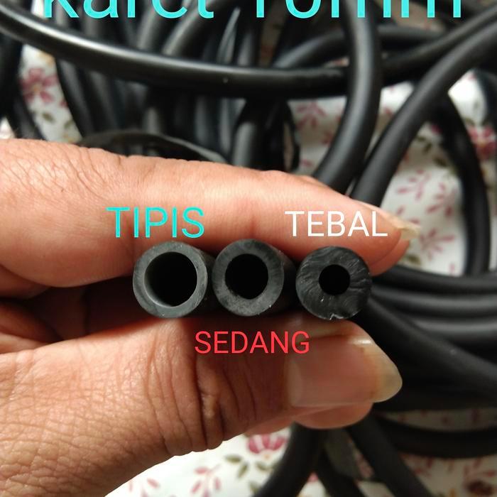 Karet Speargun 10Mm Tipis Spearfising Rubber Karet Tembak Ikan Padox Terbaru