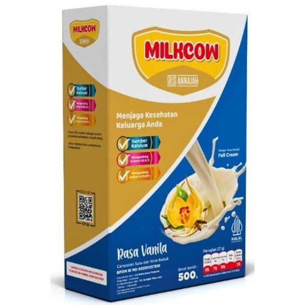 Milkcow Penggemuk Badan Sudah BPOM dan Halal Kemasan 500 gr Milkcow MilkcowPlus Dairy Stroberi Etawa