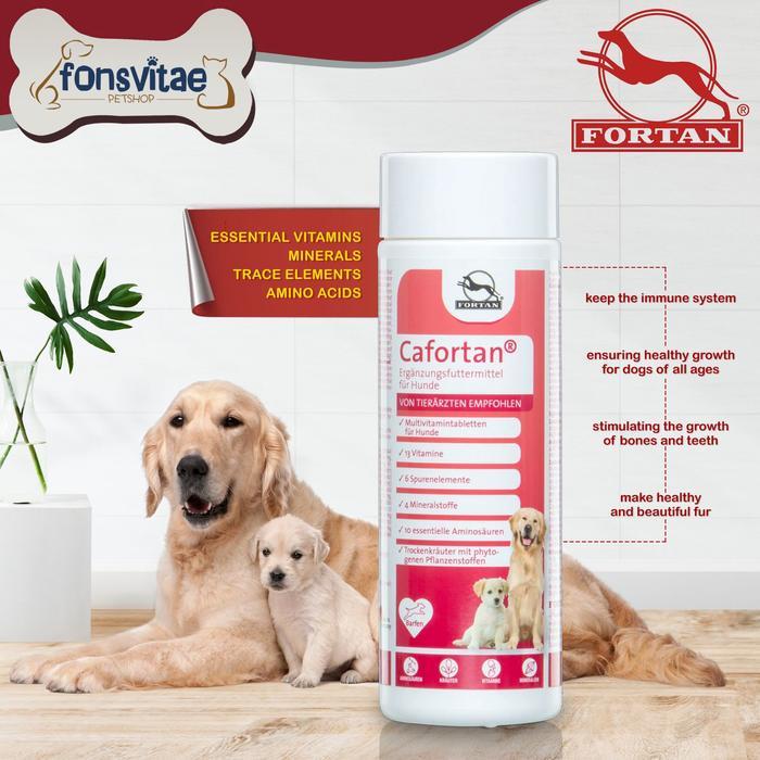 Terbaru Fortan Cafortan 300Gr - Multivitamin Anjing