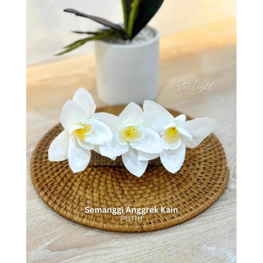 STARLIGHT BALI - Semanggi Anggrek Kain / Aksesoris Rambut / Semanggi Bali / Aksesoris Bali