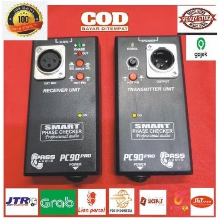 BERKUALITAS AUDIO PRO 9 Phase Checker Polarity Speaker Slim