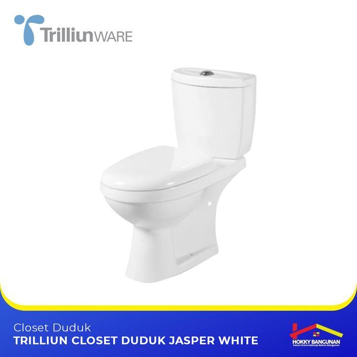 CLOSET DUDUK TRILLIUN JASPER WHITE
