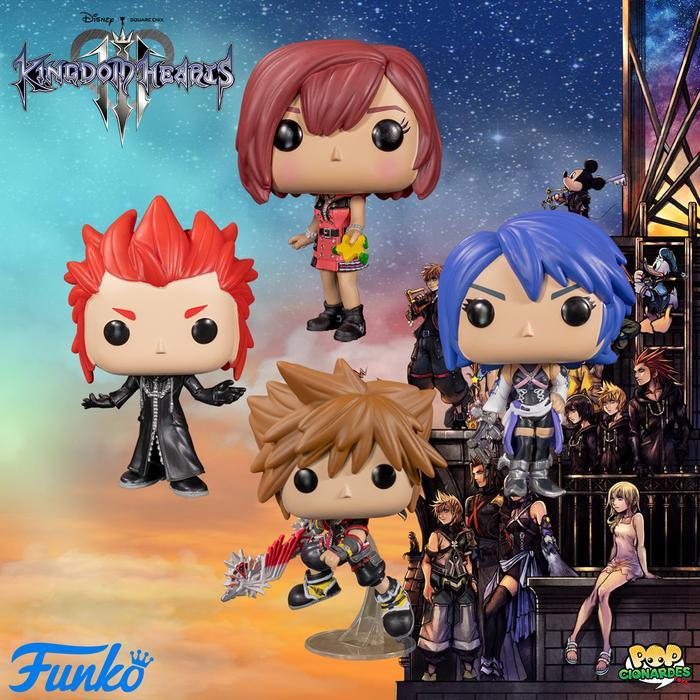 FUNKO POP GAMES - KINGDOM HEARTS 3 - BUNDLE THE ULTIMA