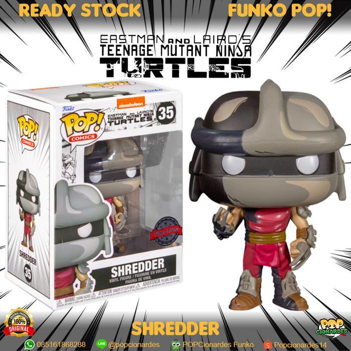 FUNKO POP COMICS TEENAGE MUTANT NINJA TURTLE - SHREDDER COMIC #35