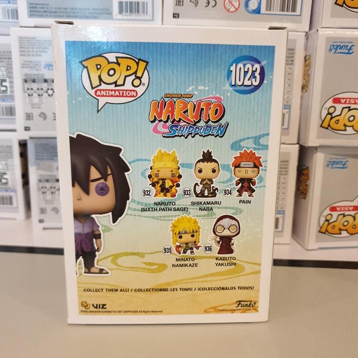 FUNKO POP SASUKE RINNEGAN 1023 AAA ANIME EXCLUSIVE