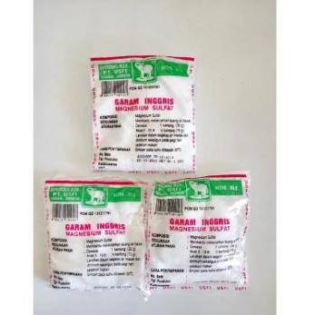 NEW PT USFI Garam Inggris Obat Pencahar Limited - 30g Magnesium Sulfat untuk Melancarkan Buang Air