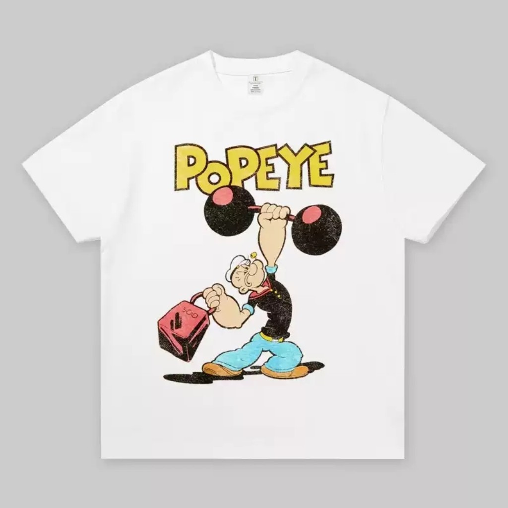 Fitted Tshirt Popeye Official Merchandise Trendy
