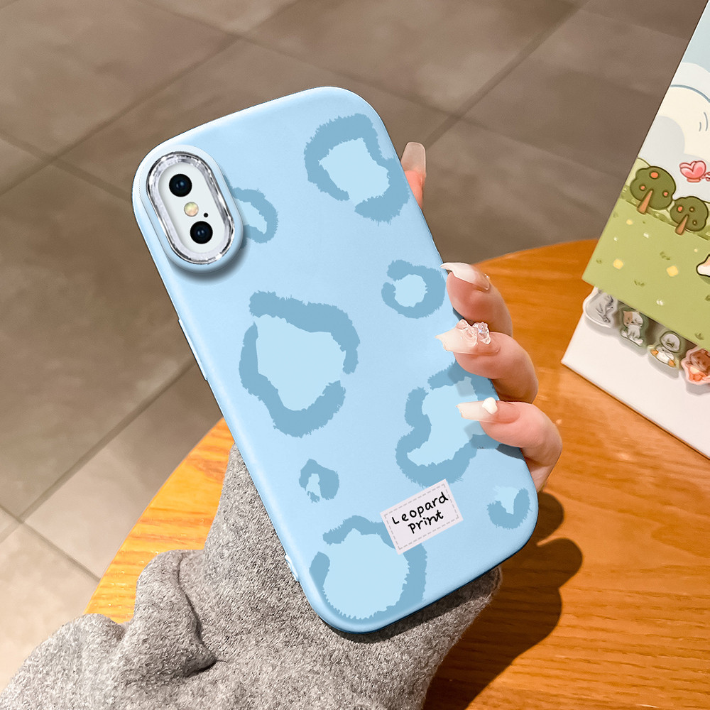 Casing Hp Untuk iPhone XS MAX Case Cute Leopard Silicone Cover Cassing 6257