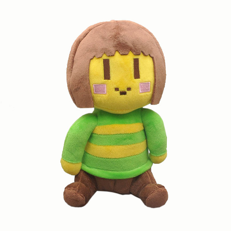 Undertale Plush Toys 22cm Kawaii Undertale Chara & Frisk Plush Soft Stuffed Toys Doll for Kids