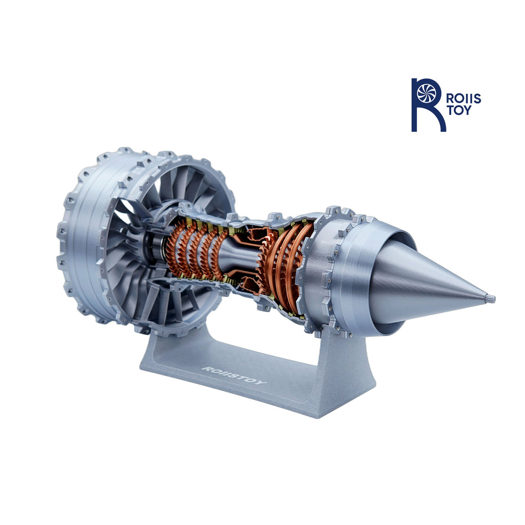 Super large turbine engine model Engine model kit Assembling toy