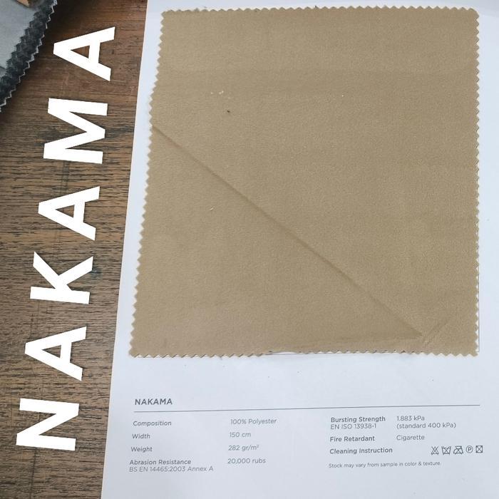 Kain Bludru Suede Halus Sofa Jok Kursi Export Quality Ateja - Nakama