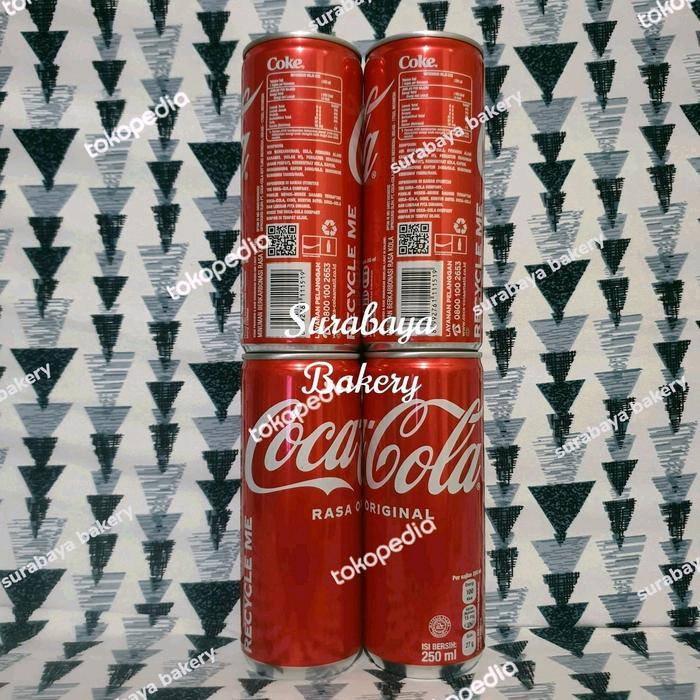 NEW Coca Cola Can 250ml / Coca Cola Kaleng 250ml