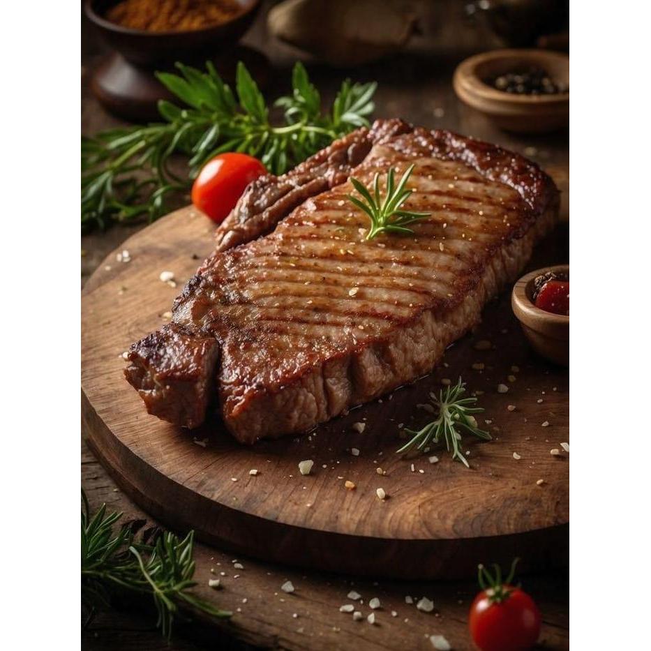 TERLARIS Striploin EMPUK AUS Beef Steak Daging Sapi Import 1kg 1000g Sirloin Silver