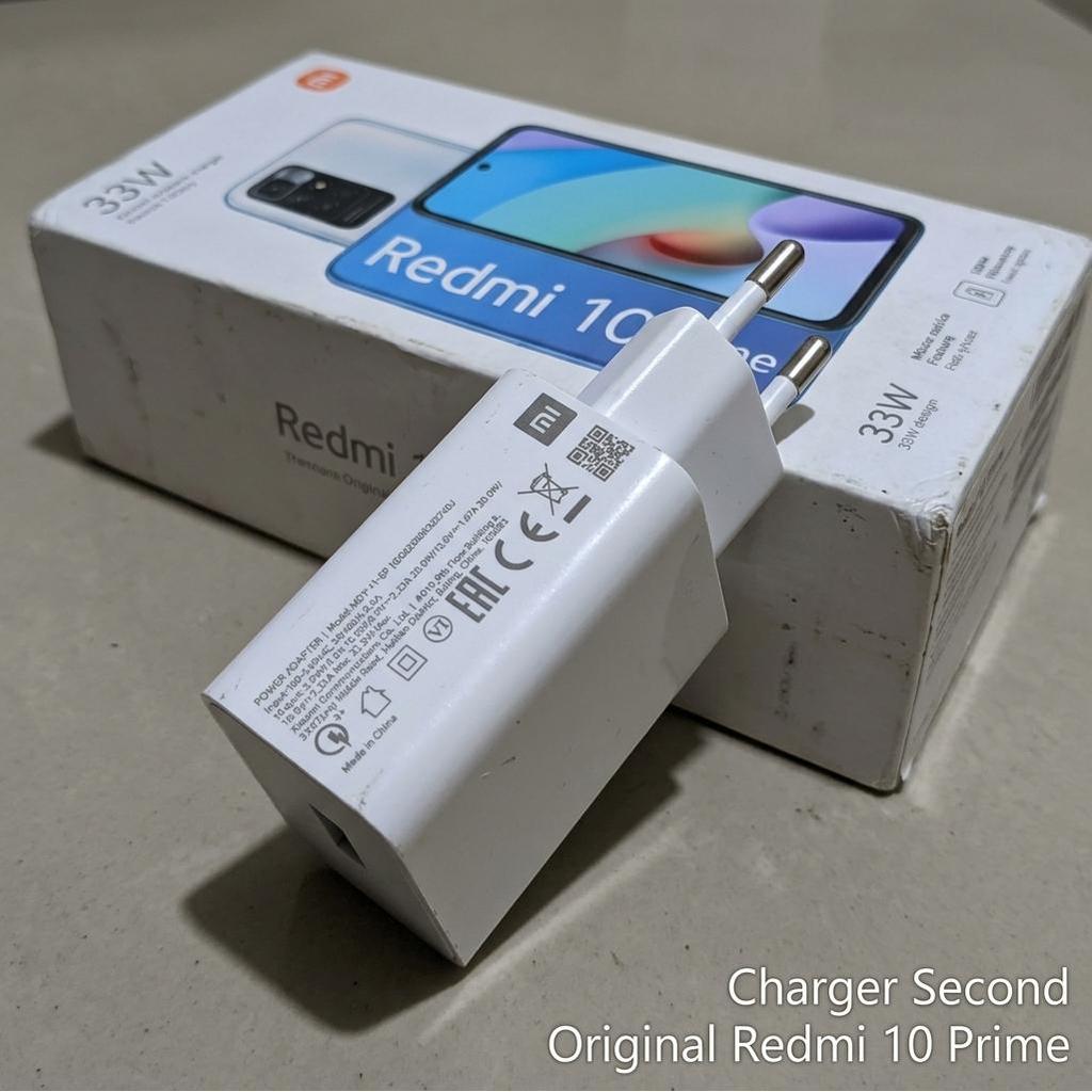 Charger HP Xiaomi MDY-11-EP Ori Bekas Fast Charging 10V 2.25A Redmi 10 Prime