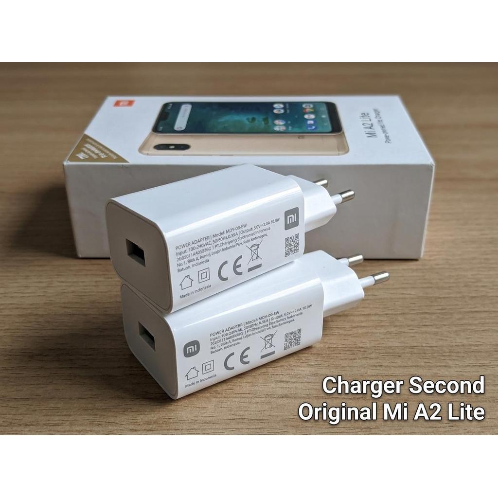 Adapter Charger Xiaomi MDY-09-EW Original Bekas 5V2A Mi A2 Lite