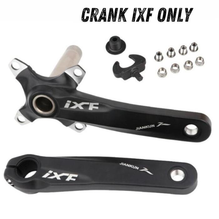 Terbaru Crank Ixf Ht2 Jiankun Bcd 104 Include Bb Bcd104 Mtb Bmx Hybrid Alloy Premium