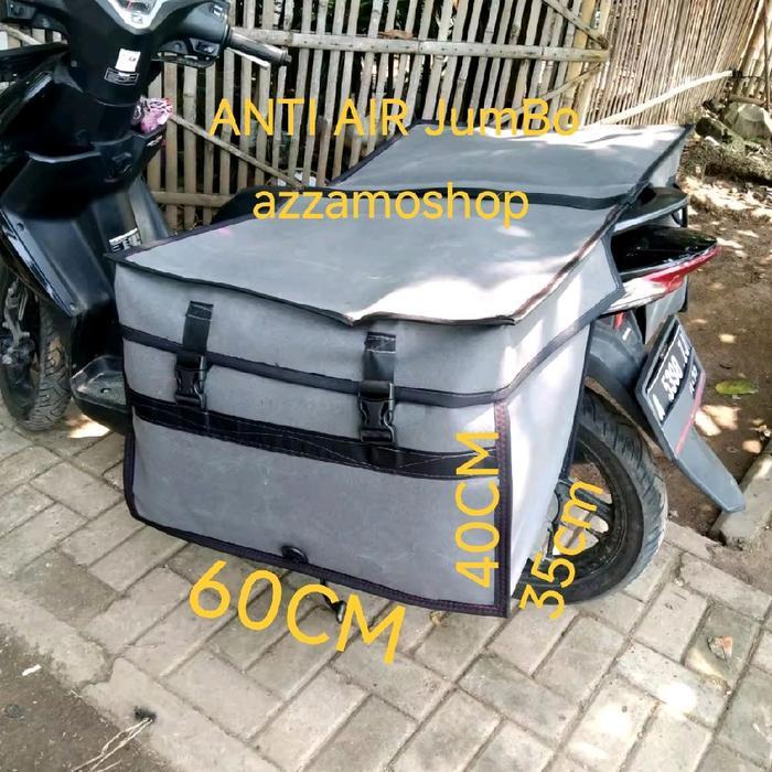 Tobos Kurir Jumbo Tebal Tas Motor Tas Pos Anti Air Keranjang Paket Sepoon Tutup Jumbo Motorcycle