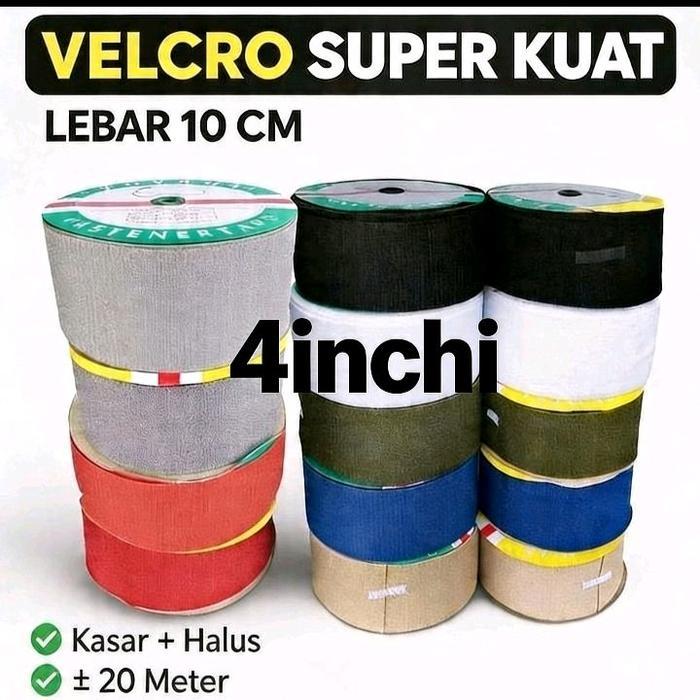 Perekat Velcro Magic Tape Perekat Set Sepasang Kasar Halus Perekat Velcro Magic Tape Perekat Sepatu