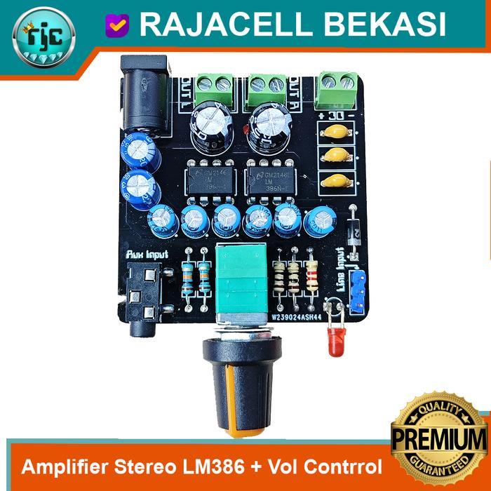 Amplifier LM386 Stereo Audio Power Amplifier Mini Ampli 5V 12V