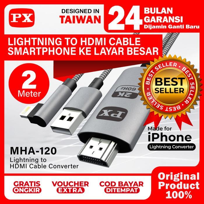 Kabel Hdmi Lightning Hdmi Dongle Mhl Mirroring Cable 4K Anycast Dongle Miracast Mirascreen Ezcast