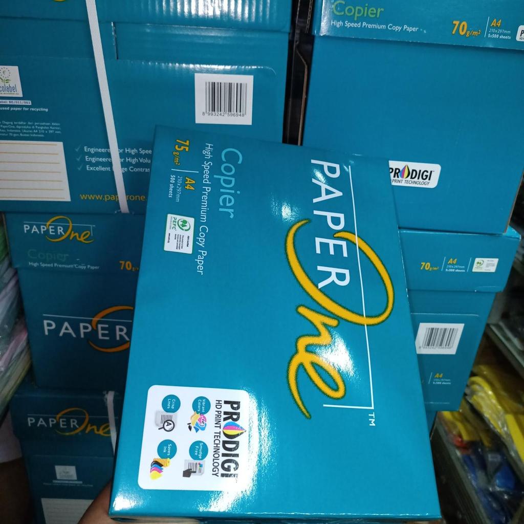 Kertas HVS A4 75 gram Kertas Fotocopy A4 75 / A4 70