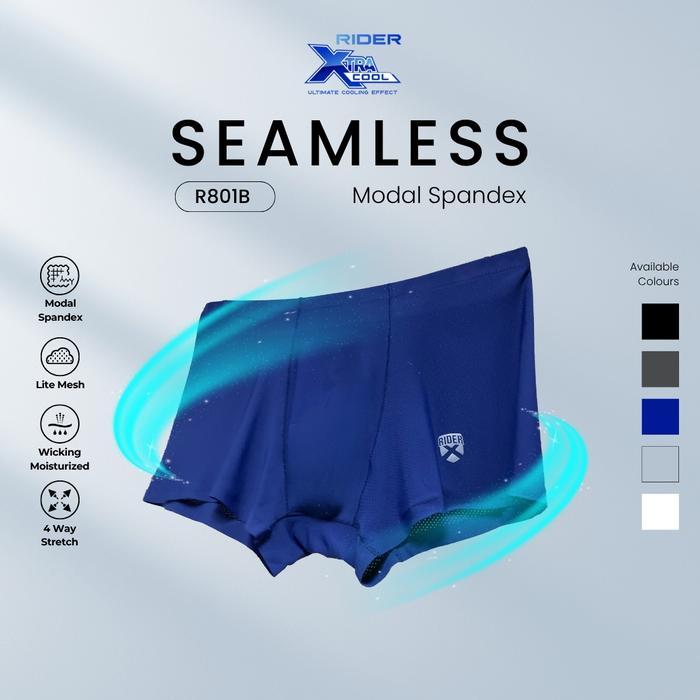 PROMO Rider Xtracool Boxer Brief - Boxer Pria R801B isi 1 Pcs BE5T QUALITY
