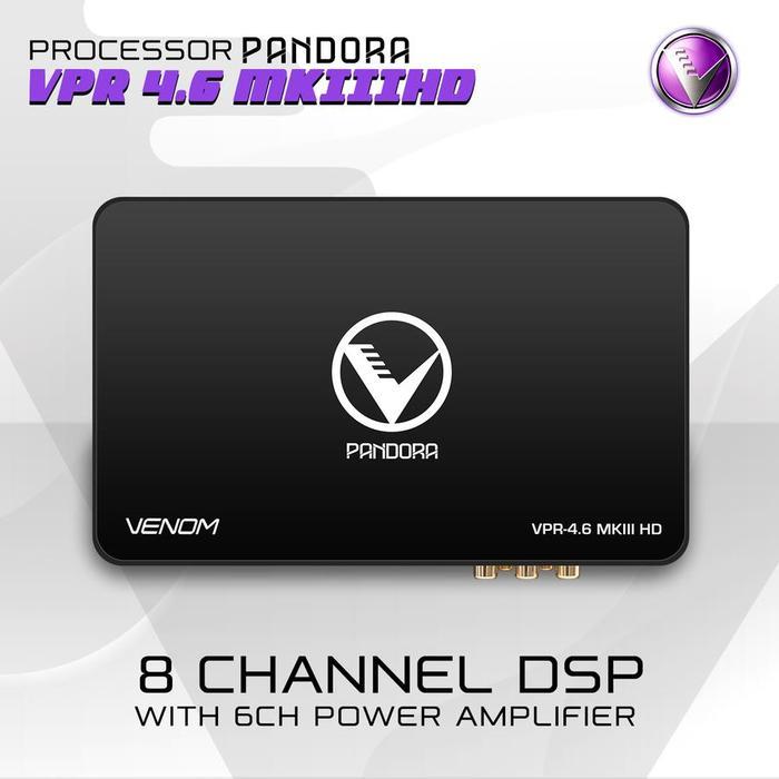Original Processor Prosesor Venom 4.6 Mkiii 4.6Mkiii 4.6Mk3 Hd Dsp Pandora