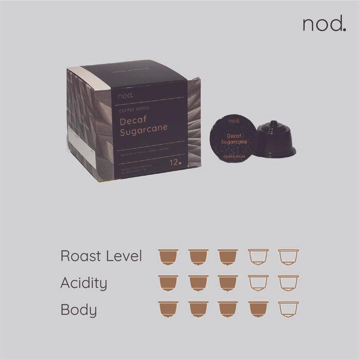 Nod Capsule - Coffee Series - Decaf Sugarcane