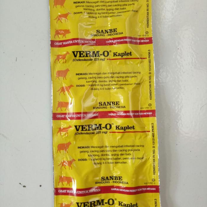 TERLARIS verm o kaplet isi 10