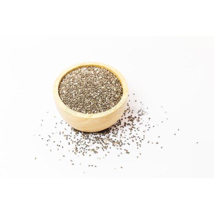 Premium Organic White Chia Seed 100gr Biji Chia Putih Organik USA
