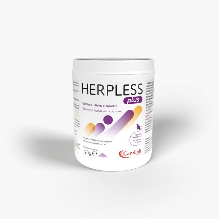 Herpless Plus L-Lysine And Colostrum Kucing Anjing