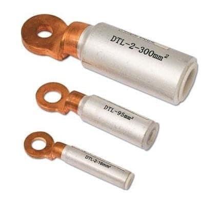 Kabel Skun Bimetal Al-Cu 300 Dtl-2-300 Kabel Skun Alcu Al Cu 300Mm