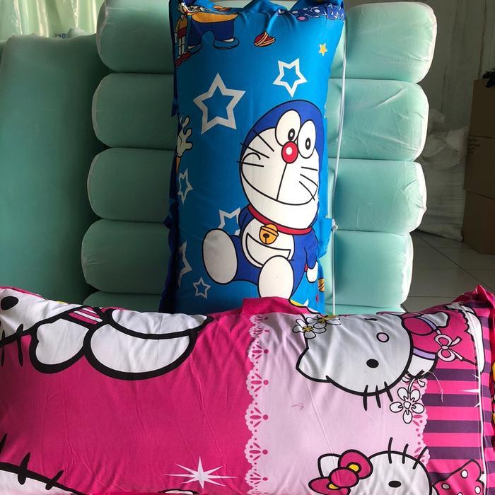BANTAL CINTA JUMBO ASLI INOAC SUPER SOFT + COVER bantal guling 1 set guling latex