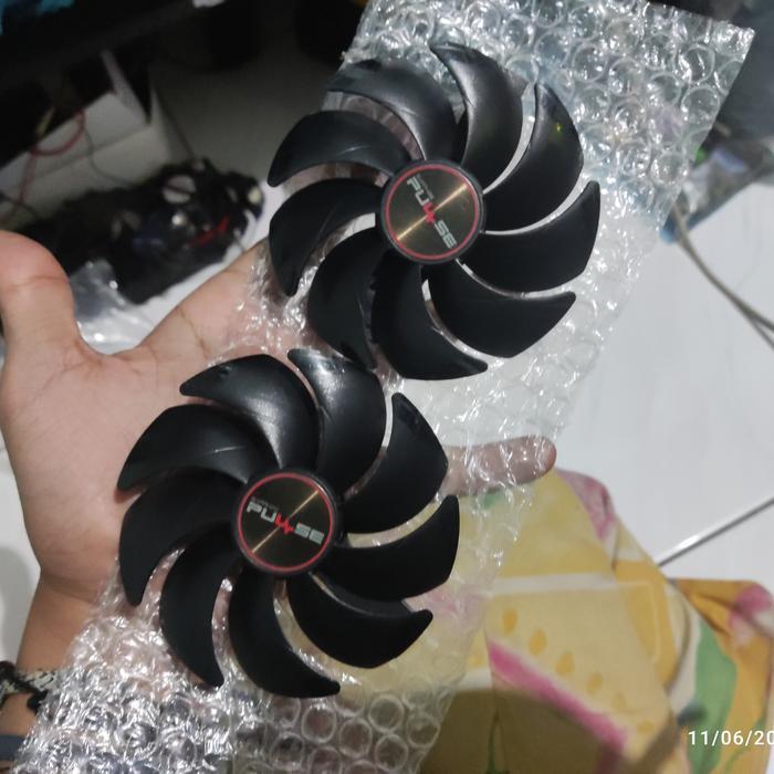 READY Fan kipas vga Sapphire Rx 5500 5600 5700 Xt pulse 95mm 6pin