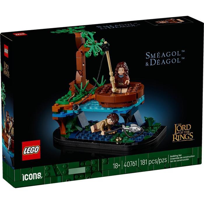 Lego Icons 40761 The Lord of the Rings: Smagol & Dagol