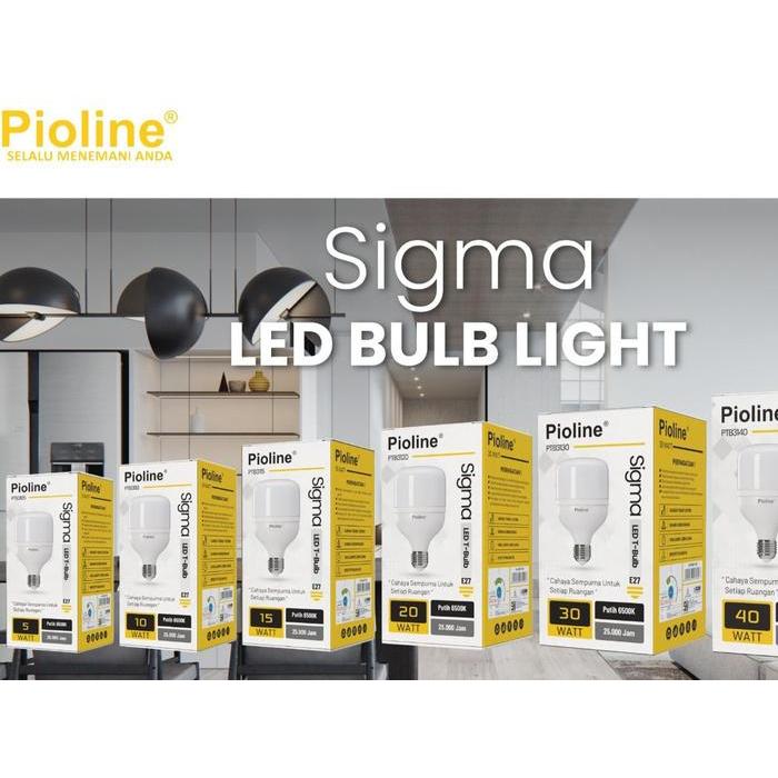 LONGLIFE PIOLINE Bohlam LED Capsule / Lampu LED Bulb Tabung / Lampu Kapsul Murah PIOLINE 5W 10W 15W