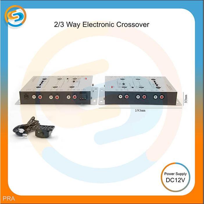 Crossover 2/3 Way Mobile Electronic Crossover - Crossover Mobil Aktif