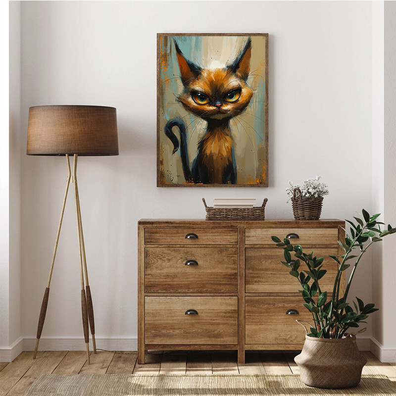Funny Animals Dog Cat Polar Bear Laugh Posters Prints ll Art Canvas Paintings Cute Animals Home
