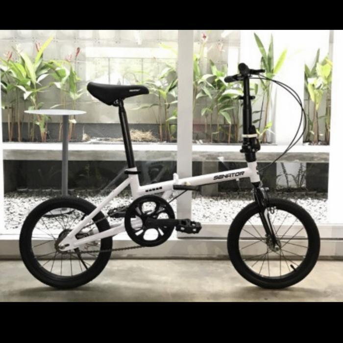 sepeda lipat 16 inch senator