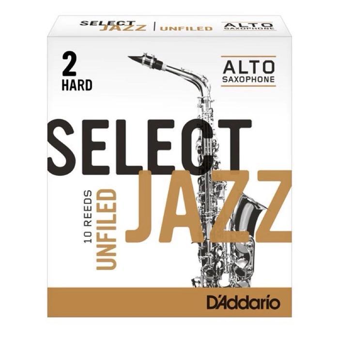 Select Jazz Unfiled Reeds Alto Saxophone USA By DAddario