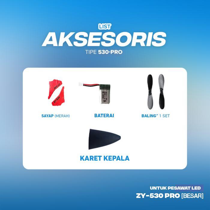 Aksesories Pesawat Terbang Remote Control ZY-530Pro Spare Part