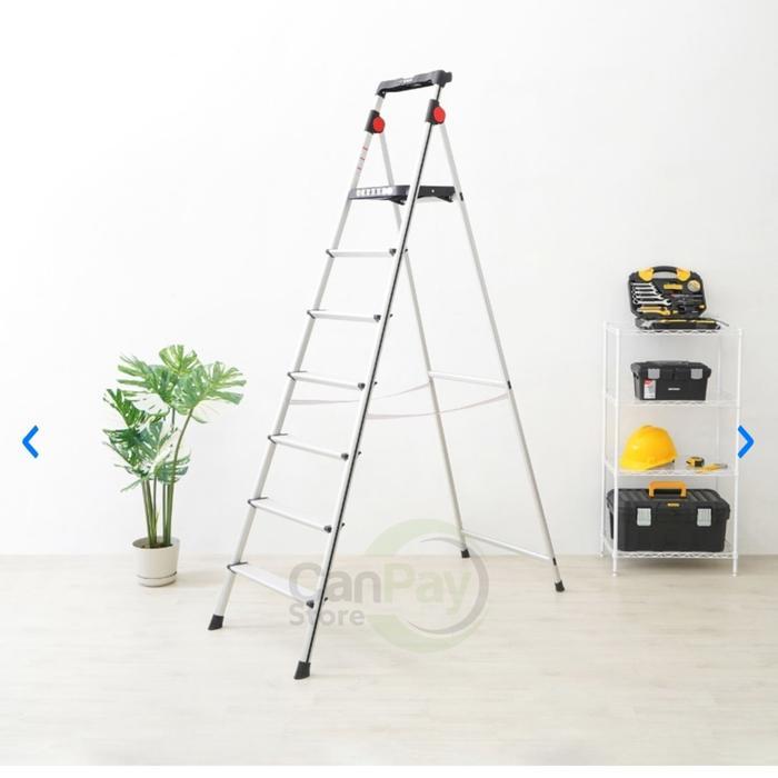 Fixstep Tangga Aluminium Dengan Handle 7 Step